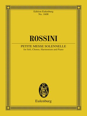 cover image of Petite Messe Solennelle
